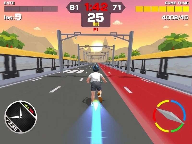 Metro Lane Sprint Gameplay Controls